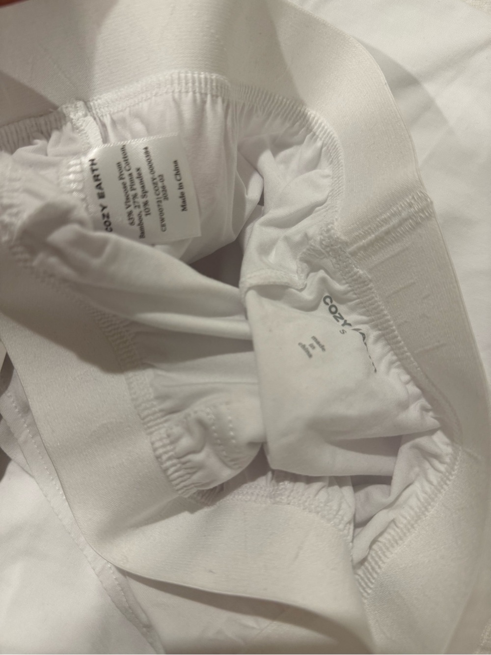 New Quince Women's First Layer Pajama Pant Small - White MSRP $68 - Picture 8 of 8